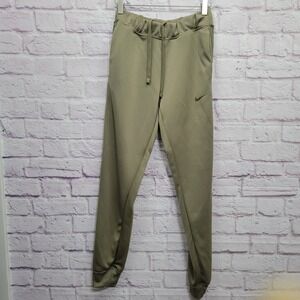 Nike Olive Green Joggers Womens XS Olive‎ Green Repeat Tape Logo Swoosh Athletic
